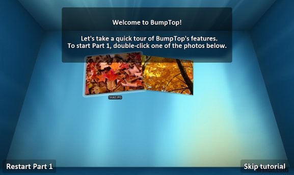 BumpTopでデスクトップを再発明する 