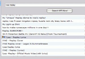 デスクトップから直接MP3を無料でダウンロード 