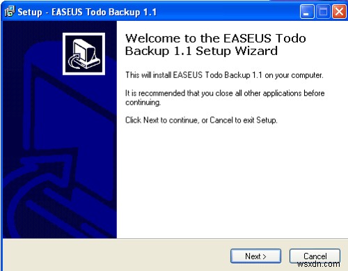 EaseusTodoBackupを使用してWindowsを簡単にバックアップ 