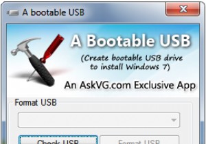 USBドライブからWindows7/ Vista /Server2008をインストールするもう1つの方法 