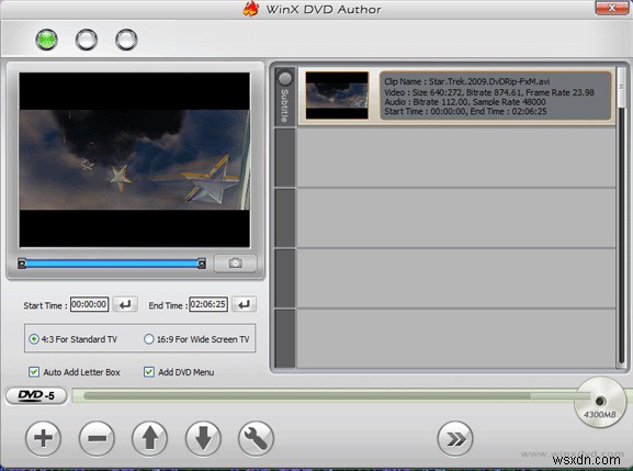 WinX DVD AuthorでDVDビデオを簡単に作成（無料ダウンロード） 