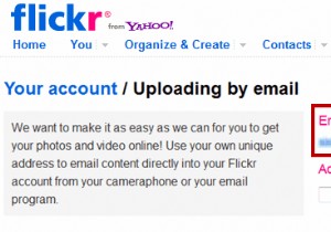 Flickrアカウントへの写真のアップロードをスケジュールする方法 