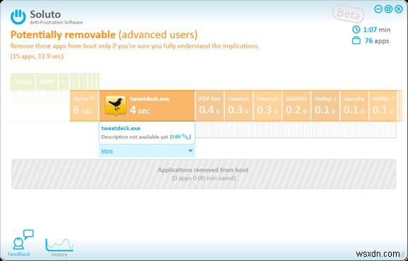 SolutoでWindowsの起動時間を改善する 