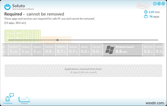 SolutoでWindowsの起動時間を改善する 