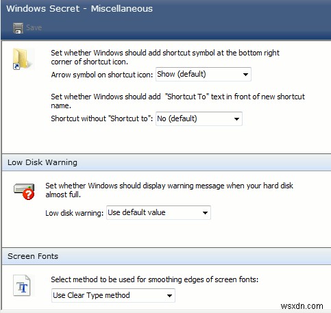 TweakNow PowerPack 2010：Windows用の包括的なTweakerアプリケーション 