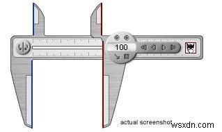 画像をフィットさせる6つのスクリーンルーラー 