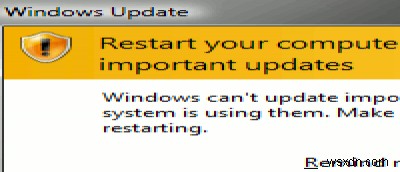 自動更新後にWindowsが再起動しないようにする方法 