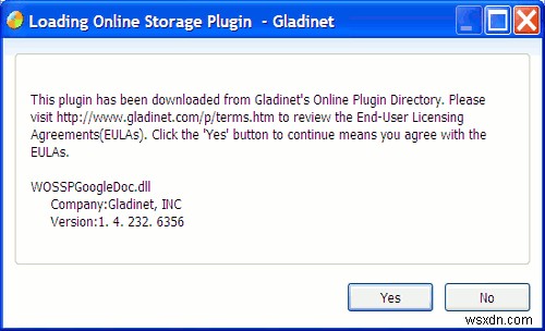 GoogleドキュメントをGladinetでバックアップおよび同期する 