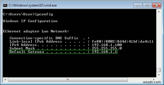 Windows7でコマンドラインツールを使用してネットワークの問題を修正する方法 