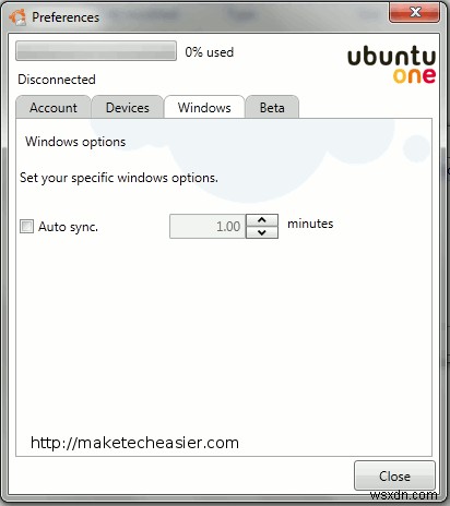 Windowsパブリックベータ用のUbuntuOneの概要 