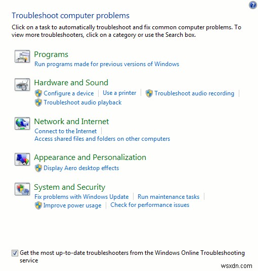 Windows7で問題をトラブルシューティングするのに役立つ3つのネイティブツール 