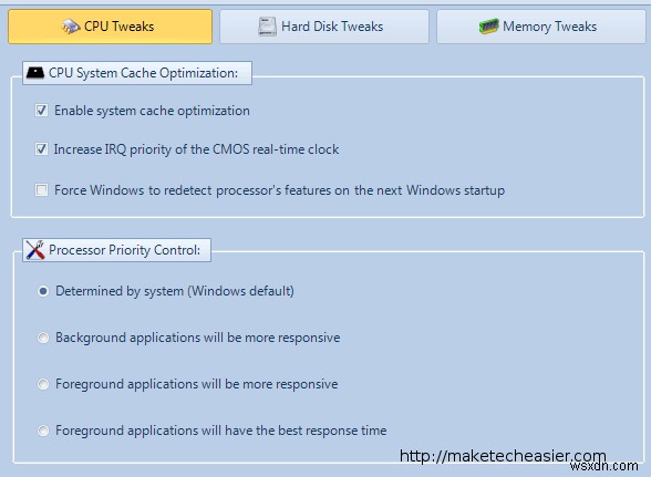 Mz7オプティマイザーでWindowsのパフォーマンスを向上させる 