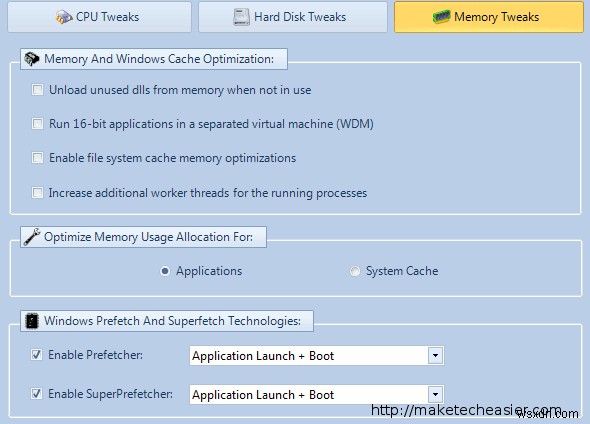 Mz7オプティマイザーでWindowsのパフォーマンスを向上させる 