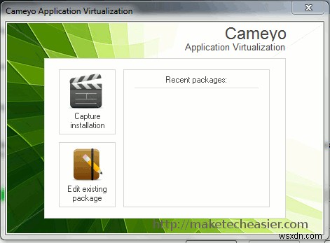 Cameyo：アプリケーションを仮想化してポータブルにする（Windowsのみ） 