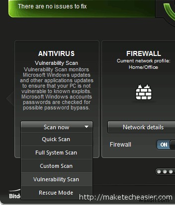 Bitdefender TotalSecurity2012でWindowsを完全に保護します 