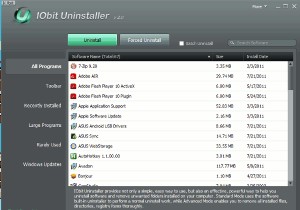 IObit Uninstaller徹底解説｜インストール不要のポータブルツールで不要なプログラムを完全削除