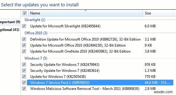 Windows 7 ServicePack1について知っておくべきこと 