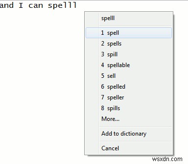 TinySpellを使用したWindowsアプリケーションへのスペルチェックの追加 