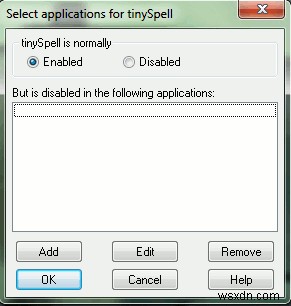 TinySpellを使用したWindowsアプリケーションへのスペルチェックの追加 