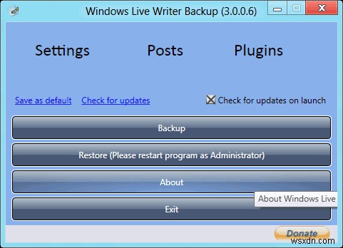 書き込みを開始する前のWindowsLiveWriterの8つの重要な構成 