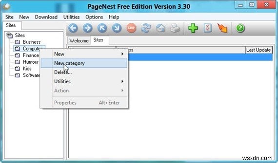 PageNestを使用して完全なWebサイトをオフラインで保存する[Windows] 