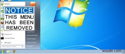 Windows 8のスタートボタンに戻るが、スタートメニューがない