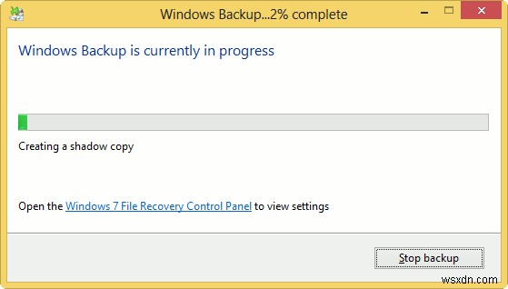 ファイルとフォルダを保存するためにWindows8でWindowsバックアップを設定する方法 