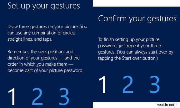 Windows8で画像パスワードを使用する方法 