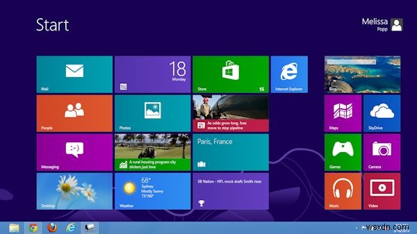 Windows8のスタート画面のサイズと位置を変更する方法 