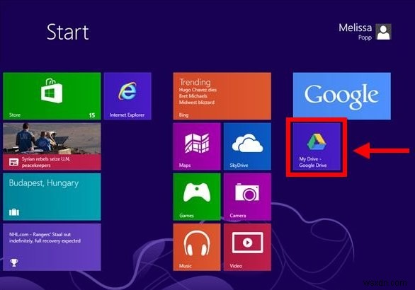 GoogleアプリをWindows8に統合する方法 