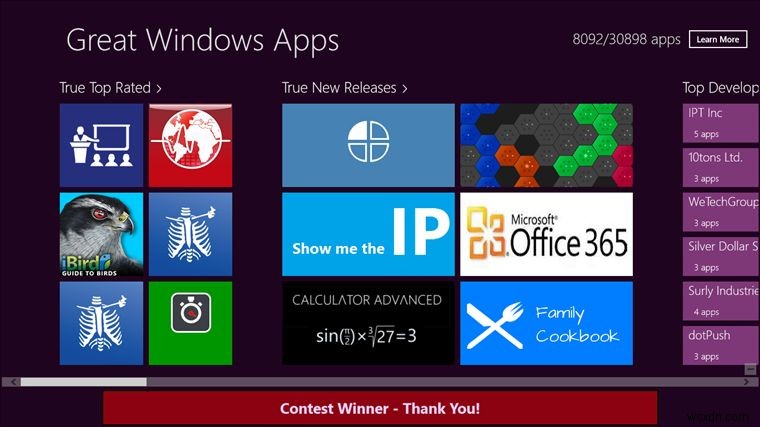 Windows8アプリ用のWindowsストアの3つの代替案 
