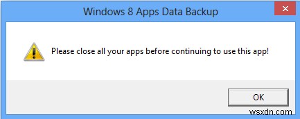 Windows8でアプリデータをバックアップする方法 
