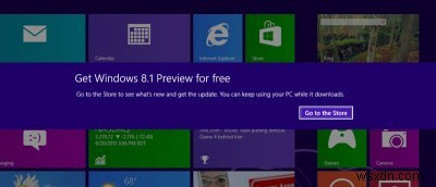 「アップデートはお使いのコンピューターに適用されません」エラーをバイパスし、Windows8.1プレビューをインストールします 