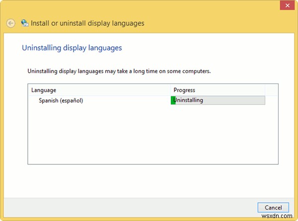Windows8で言語パックを追加または削除する方法 
