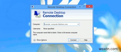 Windows8でのリモートデスクトップ接続の高速化 