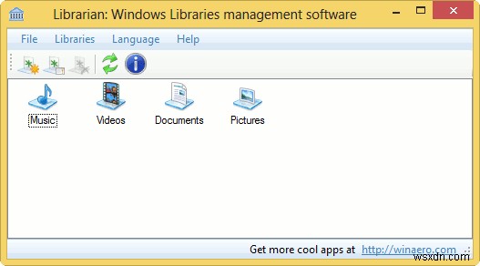 WinAeroライブラリアンを使用してWindowsライブラリを管理する 