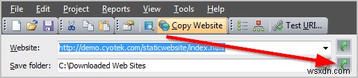 WebCopyを使用してオフラインで表示するためにWebサイトを保存する 