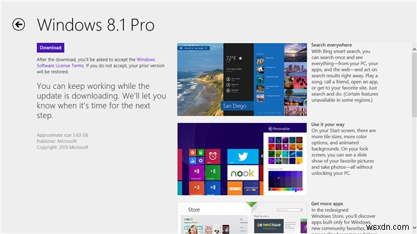 すべてのWindowsOSでWindows8.1にアップグレードする 