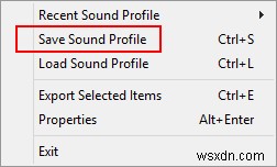 SoundVolumeViewを使用してWindowsサウンドプロファイルを完全に制御できます 