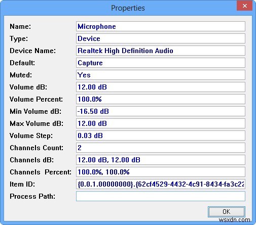 SoundVolumeViewを使用してWindowsサウンドプロファイルを完全に制御できます 