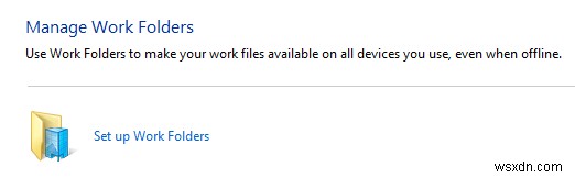 同期されたストレージをWindows8.1にもたらすWorkFolders 