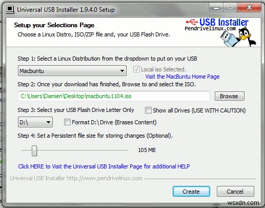 WindowsでUSBLinuxディストリビューションを簡単にダウンロードして作成する方法 