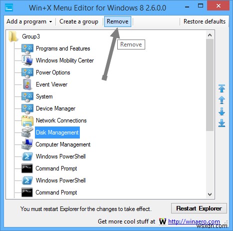 Windows8でWin+Xメニューを簡単に編集して、生産性を向上させる 