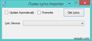 iTunesで歌詞を自動的に取得する方法[Windows] 