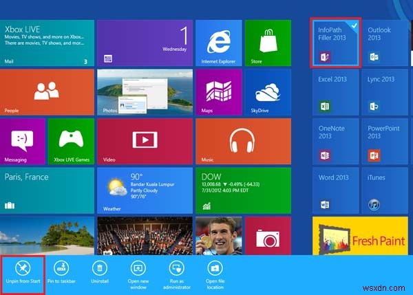 Windows8でプレインストールされたプログラムを削除する方法 