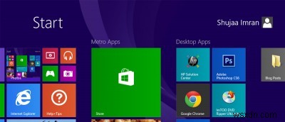 Windows 8/8.1の画面レイアウトのバックアップと復元 