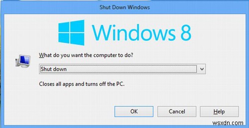 Windows8.1をシャットダウンする6つの便利な方法 