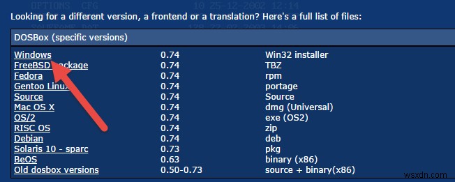 Windowsで古いDOSゲームをインストールしてプレイする方法 