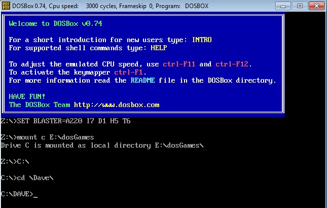 Windowsで古いDOSゲームをインストールしてプレイする方法 