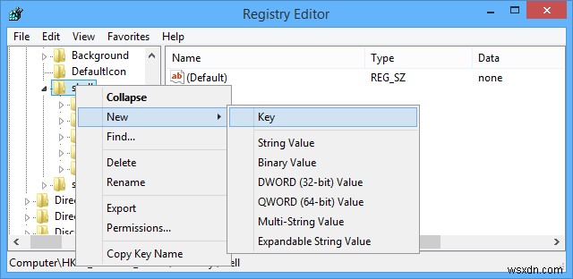 Windowsの右クリックコンテキストメニューにOpenPowershellHereオプションを追加する方法 